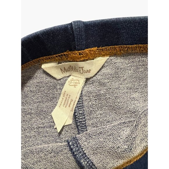 Matilda Jane Denim Chambray Leggings Infant Girls Size 12-18 months Excellent VE - Picture 3 of 4